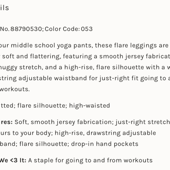 Free People Movement New Flow Flares NWT - Picture 10 of 11